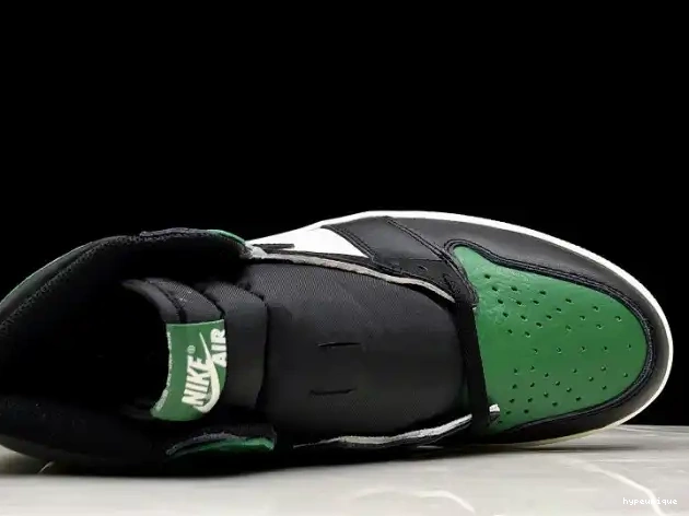 HYPE Green Air NRG Jordan OG 1 Sail-Black Pine High 555088-302 0616